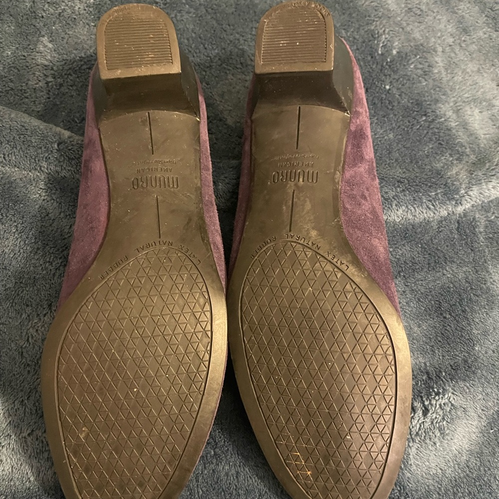 Munro Purple Booties - Picture 4 of 4